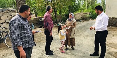 Ak Parti Karakoyunlu İlçe Başkanı Kazım Akıcı'dan Ev Ziyaretleri