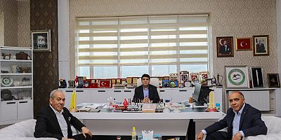 Iğdır Ticaret Ve Sanayi Odası Başkanı Kamil Arslan'dan Rektör Alma'ya Ziyaret