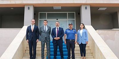 Iğdır Valisi Ercan Turan İl Emniyet  Müdürlüğünü Ziyaret Etti