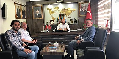 TARIM İL MÜDÜRÜ ÖZKAN YOLCU  MELEKLİ BELEDİYESİNİ  ZİYARET ETTİ