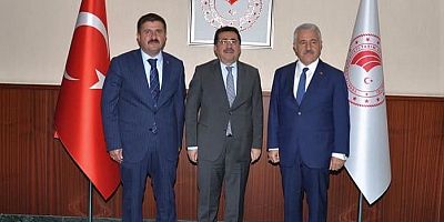 Vali/Belediye Başkanvekili H. Engin Sarıibrahim, Ankara Ziyaretini Gerçekleştirdi