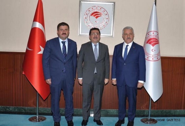Vali/Belediye Başkanvekili H. Engin Sarıibrahim, Ankara Ziyaretini Gerçekleştirdi