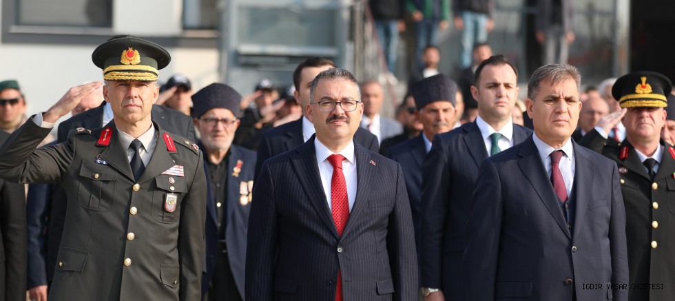 Iğdır'ın Kurtuluşunun 105. Yıl Dönümü  Coşkuyla Kutlandı 14 Kasım 1920 Destanı Anıldı