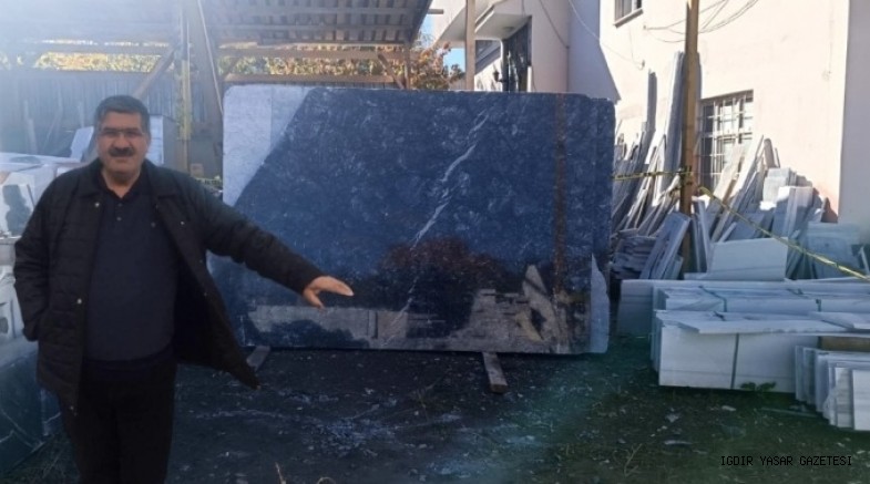 Iğdırlı İş İnsanı Ahmet Ötün Mermer Tablasının Altında Kalarak Hayatını Kaybetti