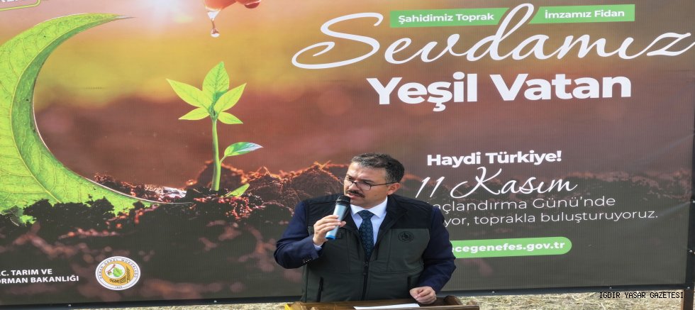Iğdır'da Rekor Fidan Dikimi: 11 Kasım Milli Ağaçlandırma Günü Coşkusu
