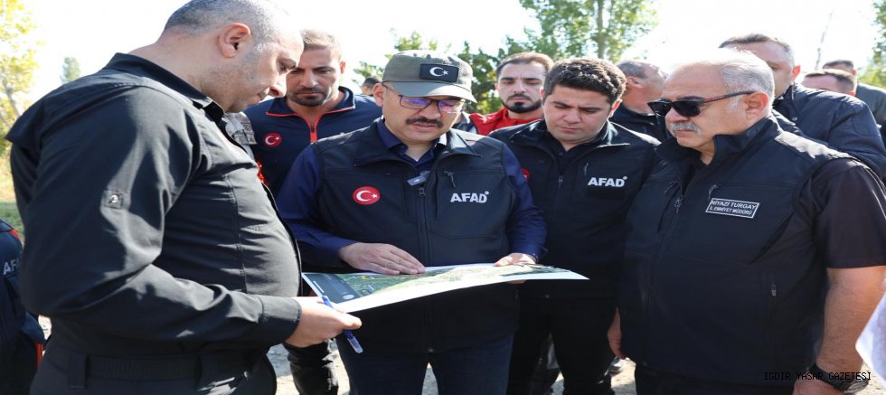 Kayıp Alzheimer Hastası İslam Temeş İçin  Büyük Arama Vali Ercan Turan Ekiplere Katıldı