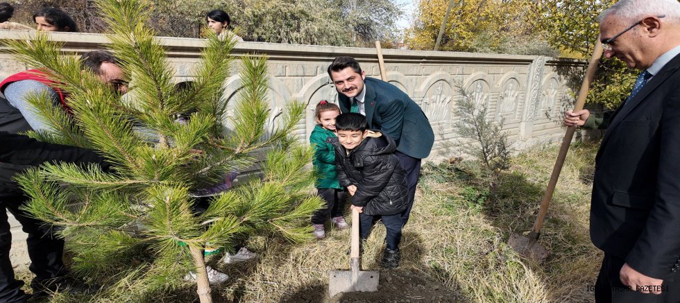 TUZLUCA'DA 11 KASIM MİLLİ AĞAÇLANDIRMA COŞKUSU GELECEĞE NEFES OLUYORLAR