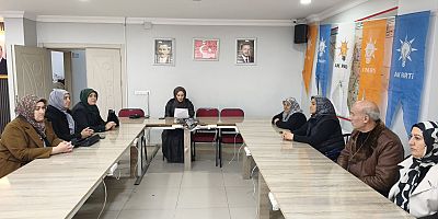 AK PARTİ KADIN KOLLARI'NDAN 25 KASIM MESAJI: 