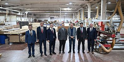 Bakan Kacır'dan Iğdır Sanayisine Yakın Takip: Yılsan Kapı Fabrikası'nda Üretimi İnceledi