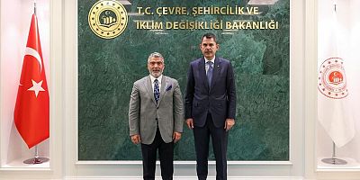 Iğdır Ak Parti Milletvekili Cantürk Alagöz Bakan Kurum’u Makamında Ziyaret Etti