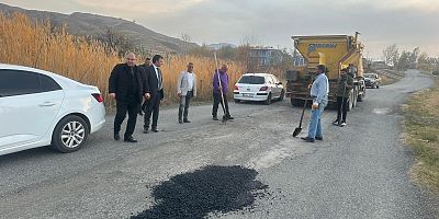 Iğdır’da Köy Yollarında Bakım ve Onarım Çalışmaları Sürüyor