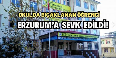 Iğdır’da Lise Öğrencisi Arkadaşını Bıçakladı
