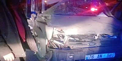 Iğdır'da Trafik Kazası: 2 Yaralı