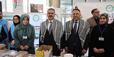 Iğdır'dan Gazze'ye Destek Seferberliği: Vali Turan ve Rektör Gürel Kermeste