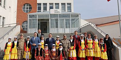 Iğdır Valisi Ercan Turan'dan Halk  Oyunları Ekibine Ziyaret ve Tebrik