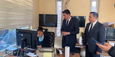 Karakoyunlu Kaymakamı Erdoğan’dan Gümrük Müdürlüğü ziyareti