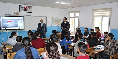 Kaymakam Fatih Erdoğan'dan Kerimbeyli Okullarına Ziyaret: Öğrenci ve Öğretmenlere Başarı Diledi