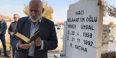 MHP Eski Iğdır İl Başkanı Yaver Ünsal Vefatının 28. Yılında Anıldı