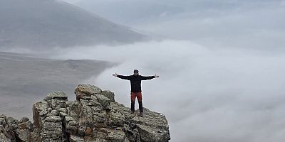 Sis ve Kar Altındaki Aras Dağları Doğa Tutkunlarını Ağırlıyor