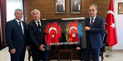TADDEF, TÜRKİYE’NİN NAHÇIVAN BAŞKONSOLOSU ASİP KAYA’YI ZİYARET ETTİ
