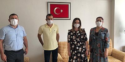 Vali/Belediye Başkan V. H. Engin Sarıibrahim'in  Eşi Hatice Sarıibrahim Terör Gazimizi Ziyaret Etti