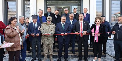 Vali Turan, Yaycı Köyü Muhtarlık Binası’nı açtı